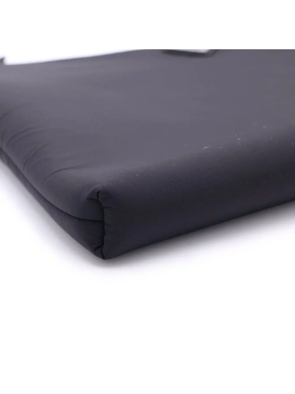 Prada Tessuto Nero Nylon Clutch Pouch Black